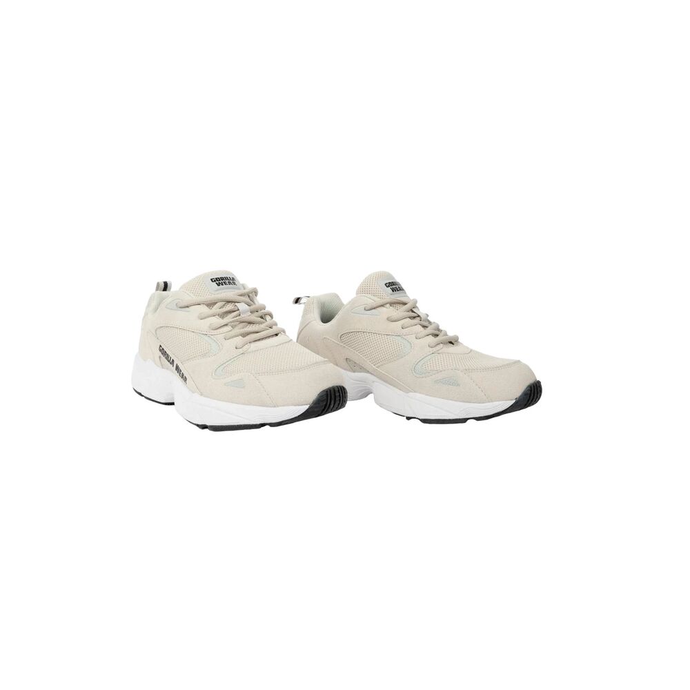 Gorilla Wear. Newport Sneakers - Beige. Men 10 / Wom 12
